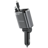 شارژر فندکی پورودو Porodo 111W Car Charger Lightning USB_C