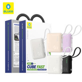 پاور بانک بلو Blueo CUBE Fast Charging Power Bank 10000mAh With Built-in Cable