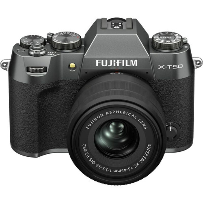 دوربین عکاسی فوجی FUJIFILM X-T50 Mirrorless Camera (Charcoal Silver)