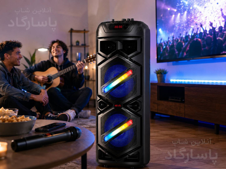 اسپیکر بلوتوثی قابل حمل SING-E مدل ZQS8233