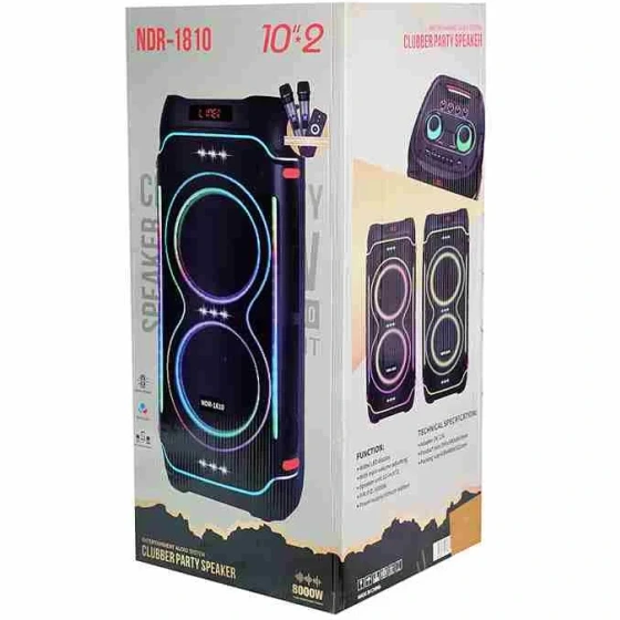 اسپیکر بلوتوثی قابل حمل NDR 1810