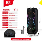 اسپیکر بلوتوثی و شارژی مدل JBR-8803